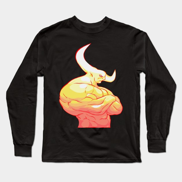 Enter Pyron, Lord of Flames Long Sleeve T-Shirt by PoesUnderstudy